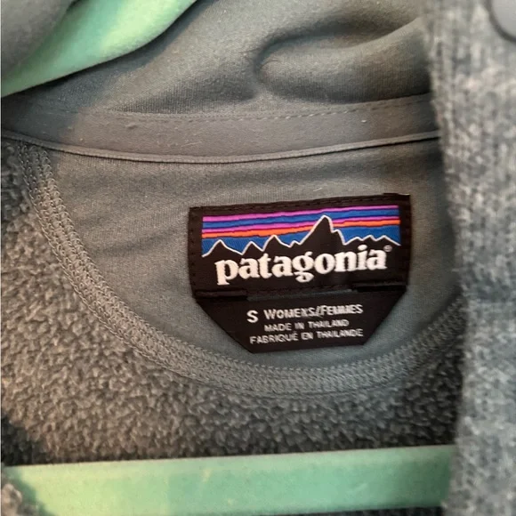 Patagonia Gray Snap-T Pullover Fleece Jacket - Picture 3 of 3